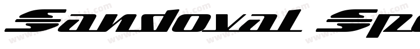 Sandoval Speed字体转换
